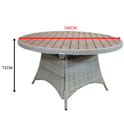 NORTHWOOD 6 Seat Dining Table