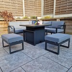 ALARNA compact corner with gas lift table