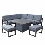 ALARNA compact corner with gas lift table