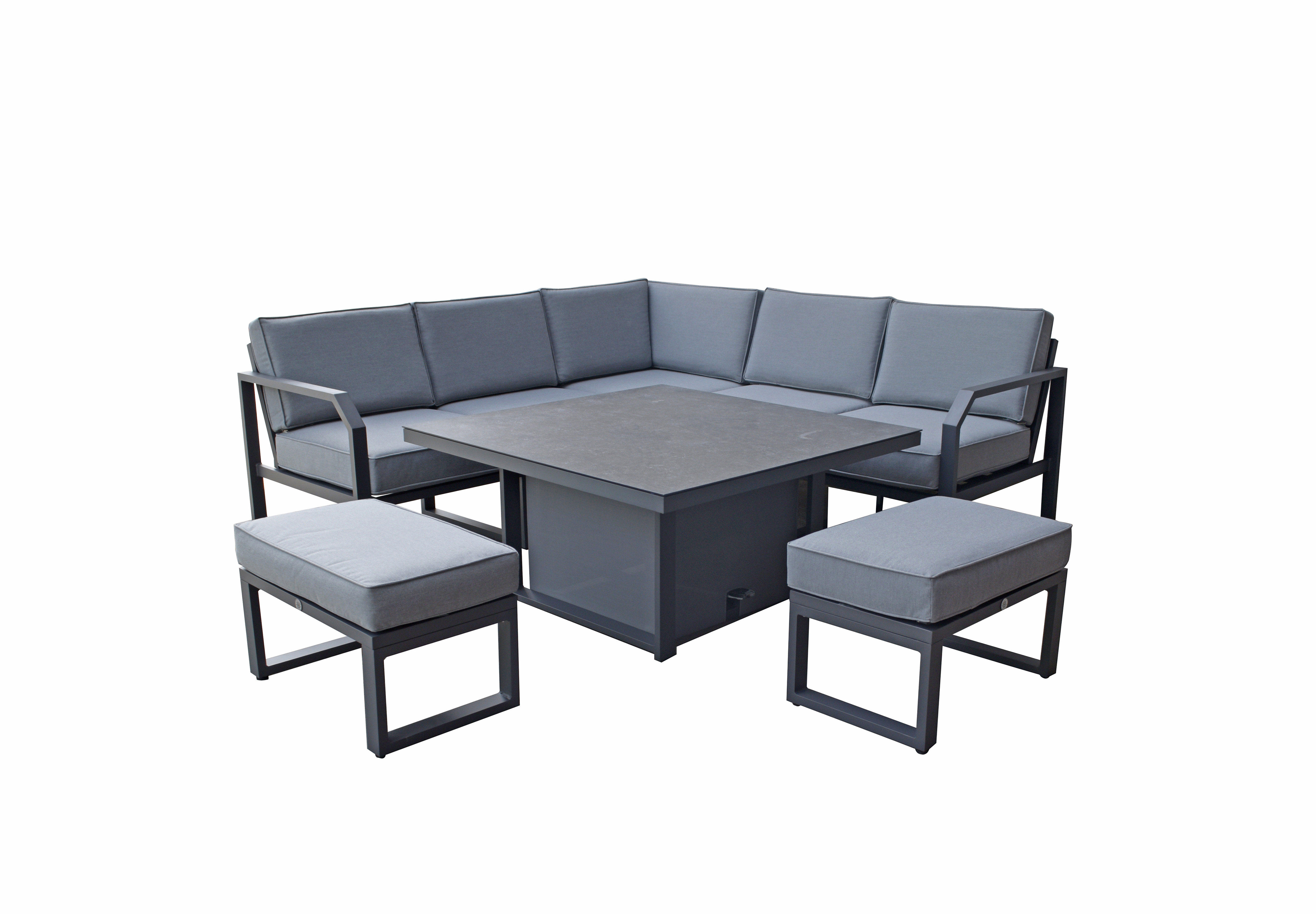 ALARNA compact corner with gas lift table