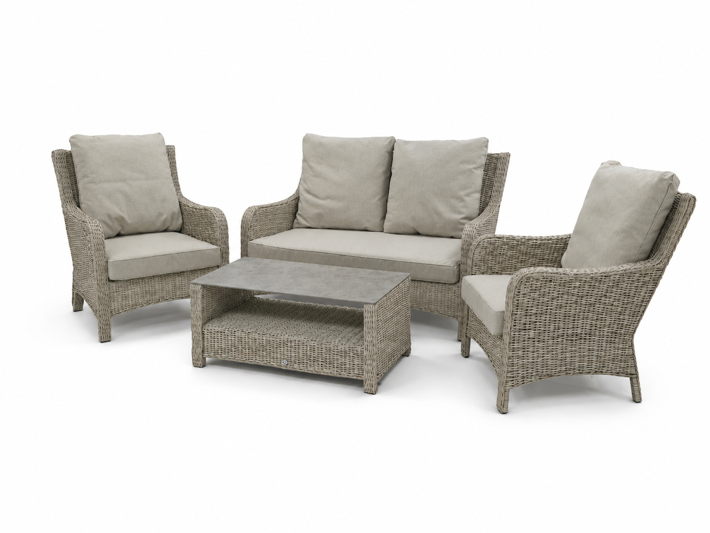 Signature Belgravia 4 Seat Sofa Set