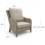 Signature Belgravia 4 Seat Sofa Set