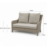 Signature Belgravia 4 Seat Sofa Set
