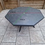 BETTINA Octagon dining set