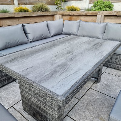 CATALINA Modular Corner Dining with HPL top