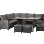 Charlotte Firepit corner dining set