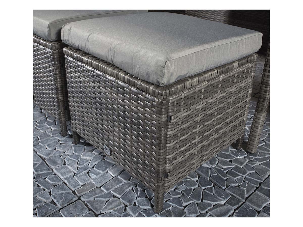 Charlotte Firepit corner dining set