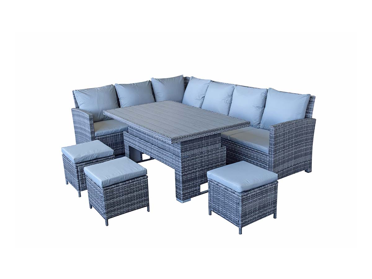 CHARLOTTE Corner Dining with Lift Table