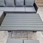 CHARLOTTE Corner Dining with Lift Table