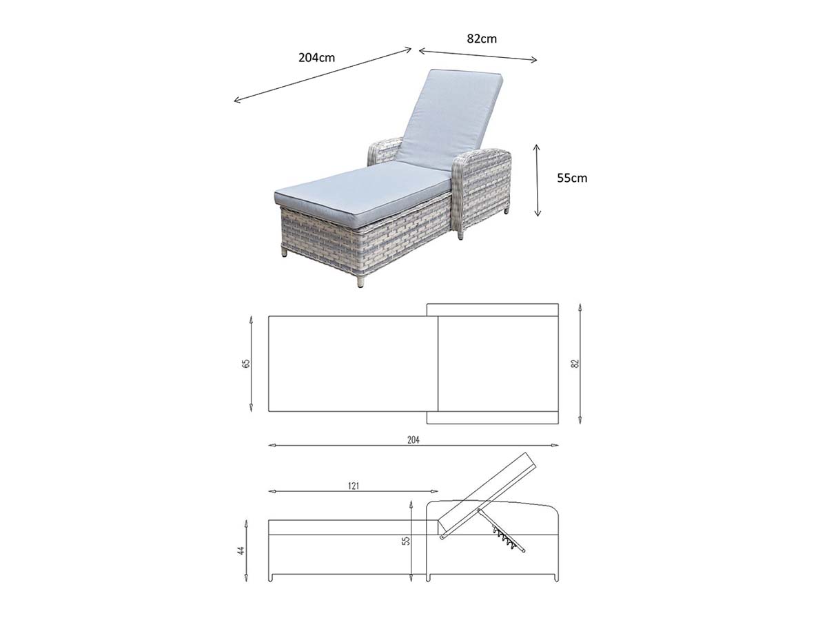 CONSTANCE Sun Lounger