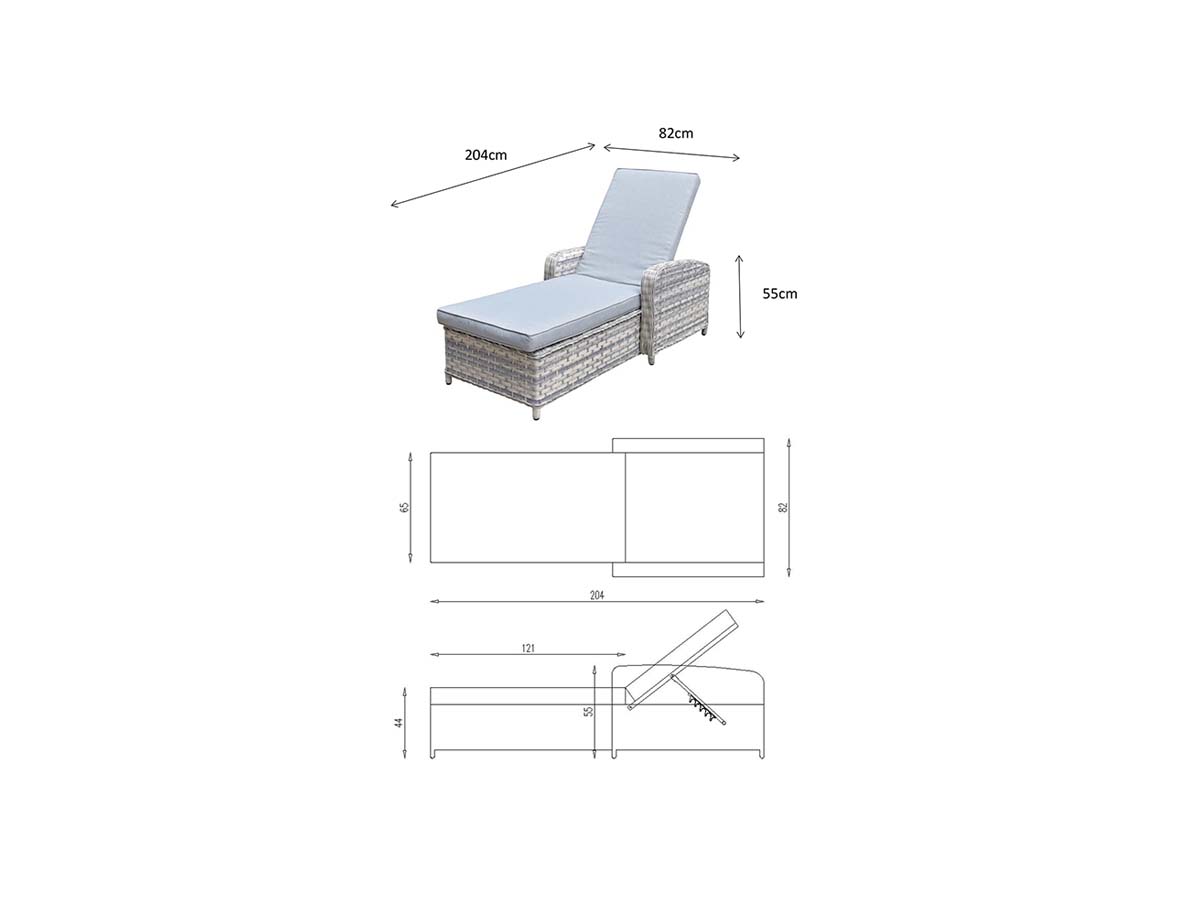 CONSTANCE Sun Lounger