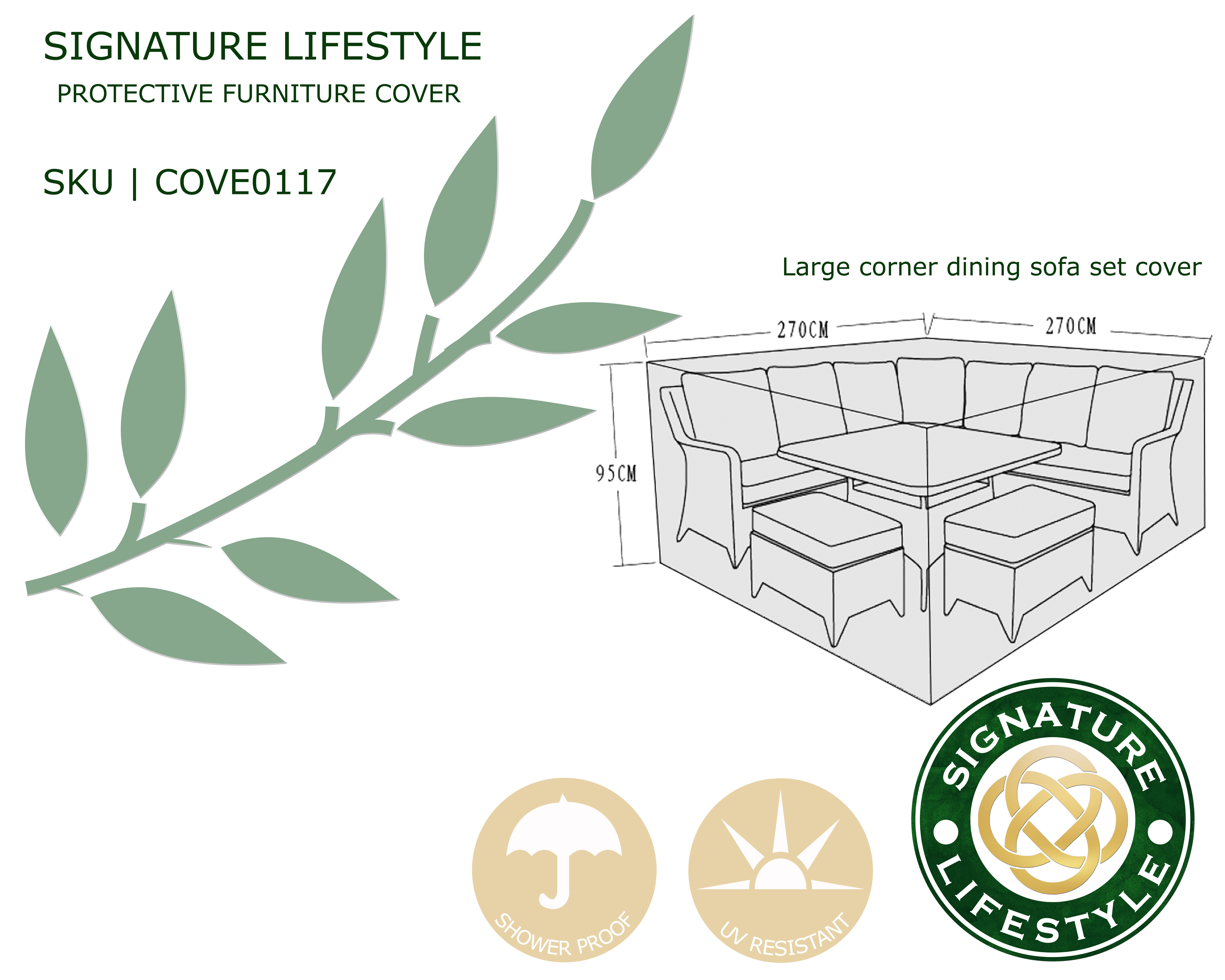 FURNITURE COVER - Sarah/Constance corner