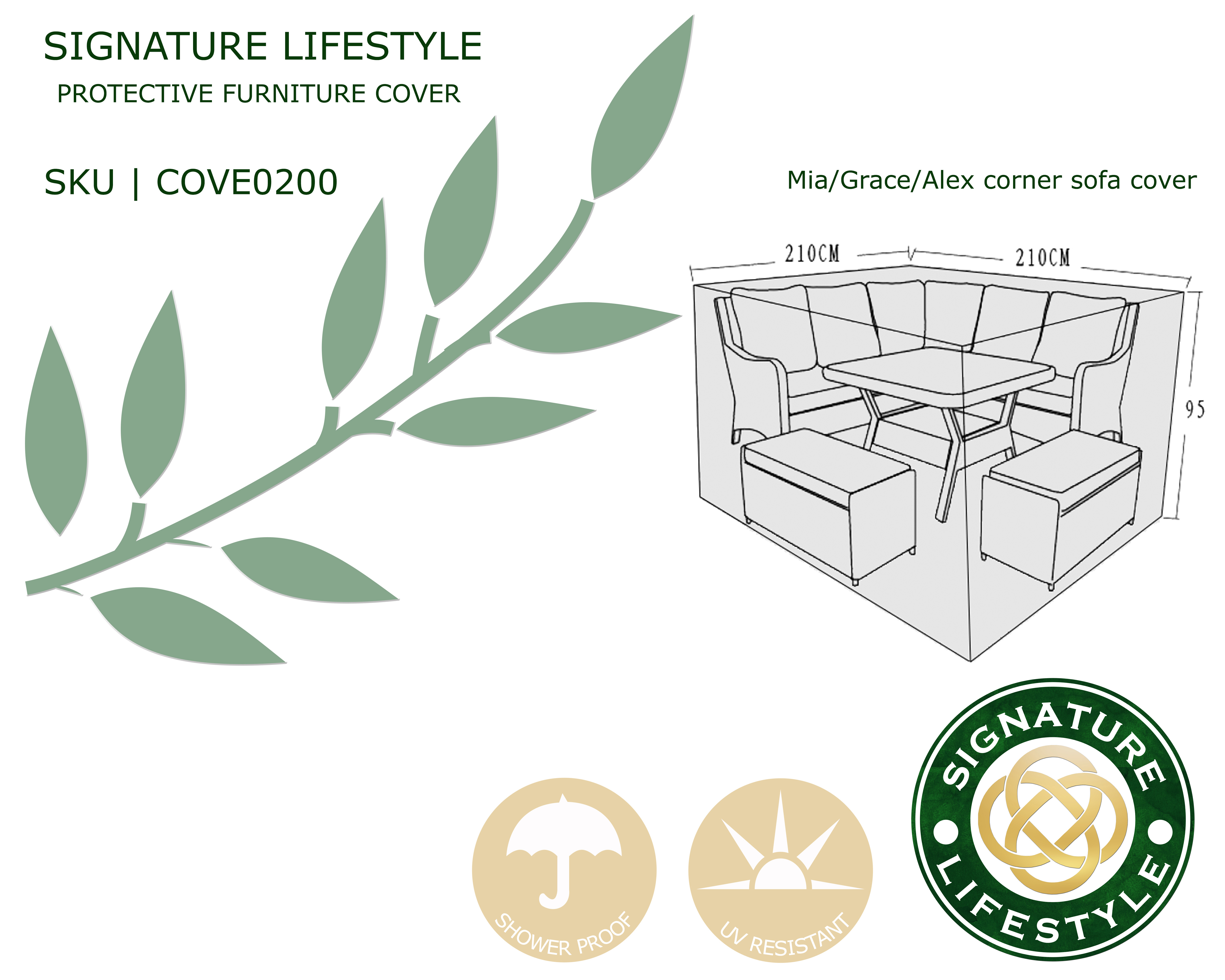 FURNITURE COVER - Mia/Alex Corner