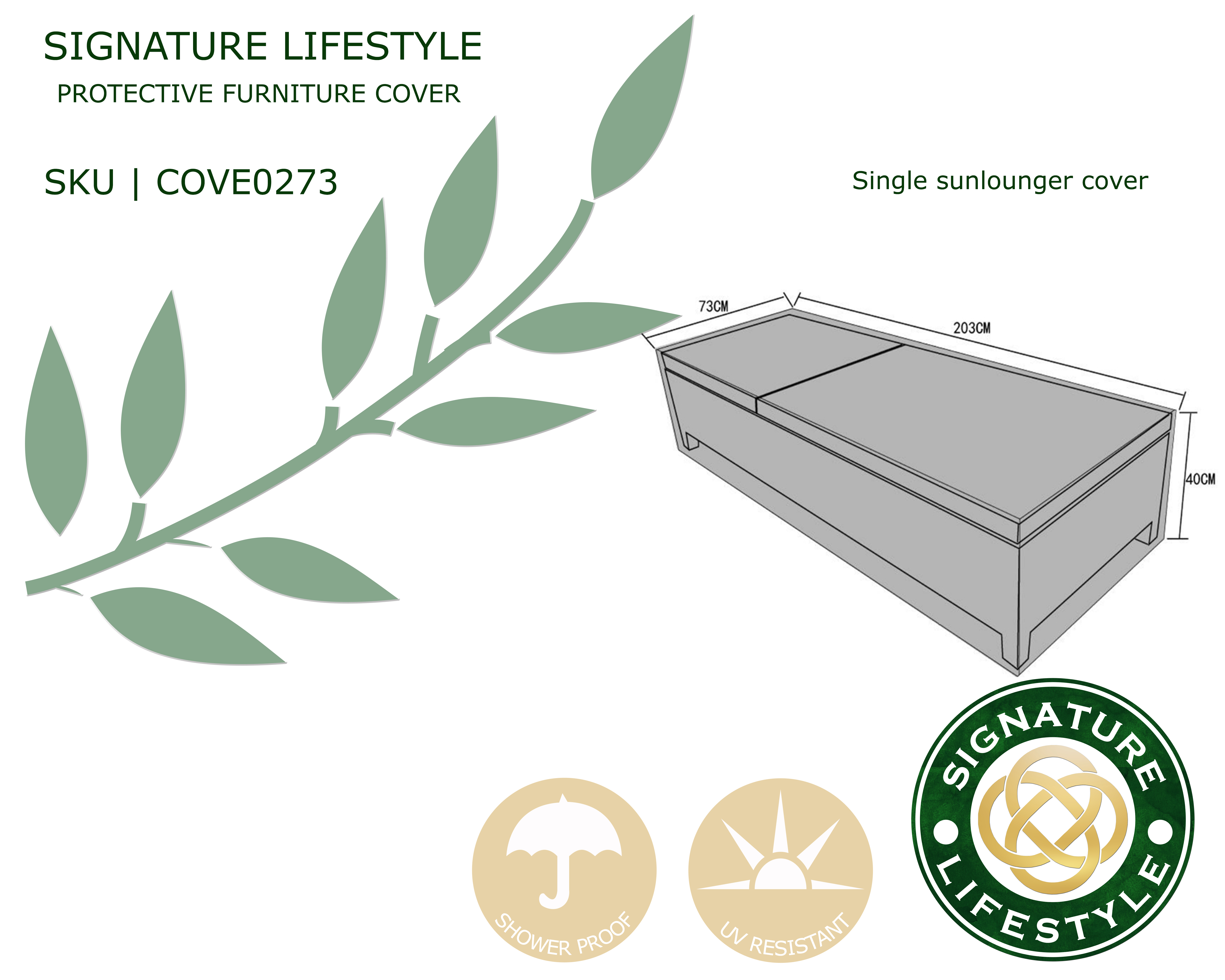 FURNITURE COVER - Sunloungers