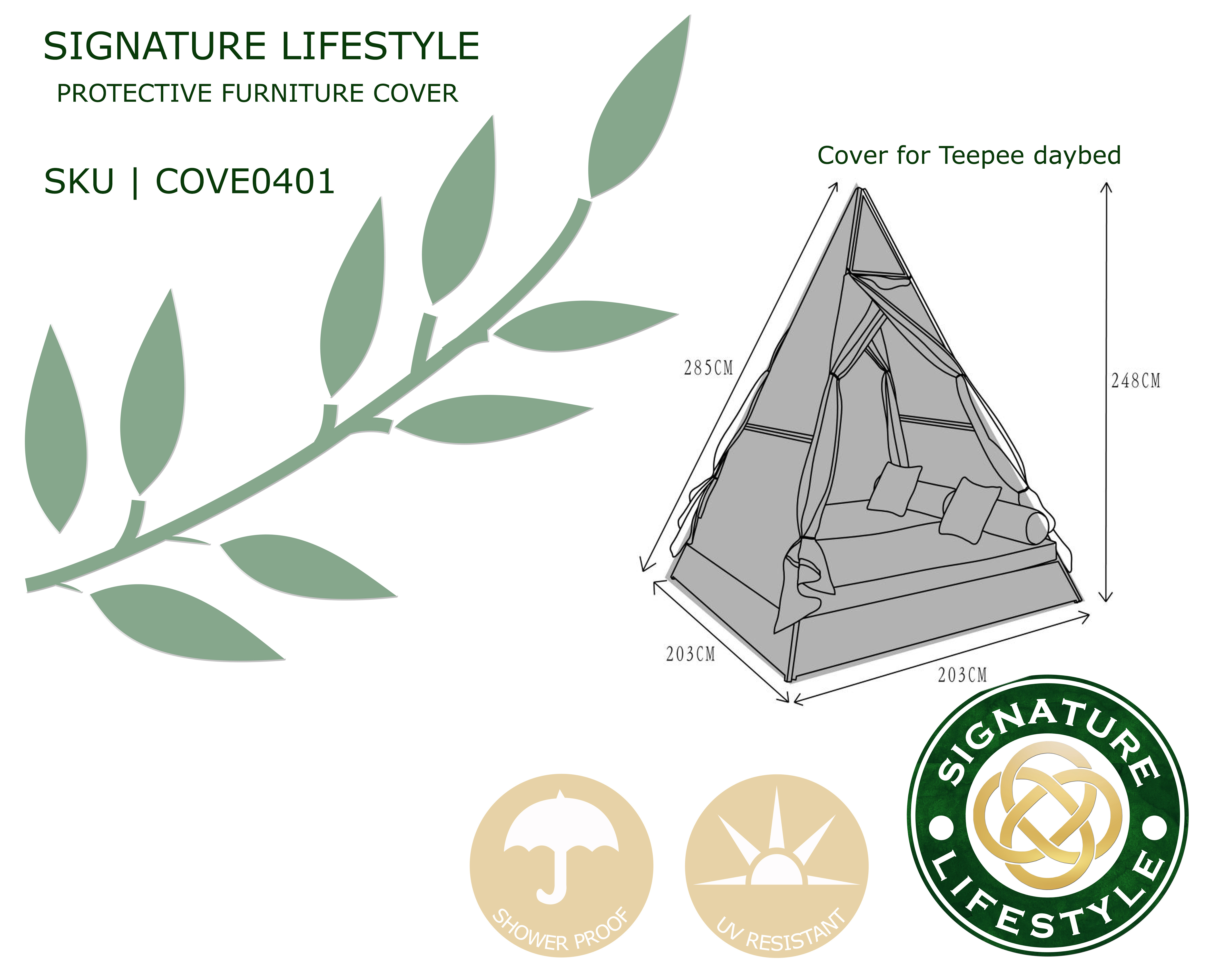 FURNITURE COVER - Teepee cover