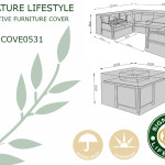 FURNITURE COVER - cover set for bett0411 + table