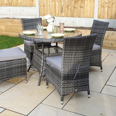 EMILY 4 seater dining set