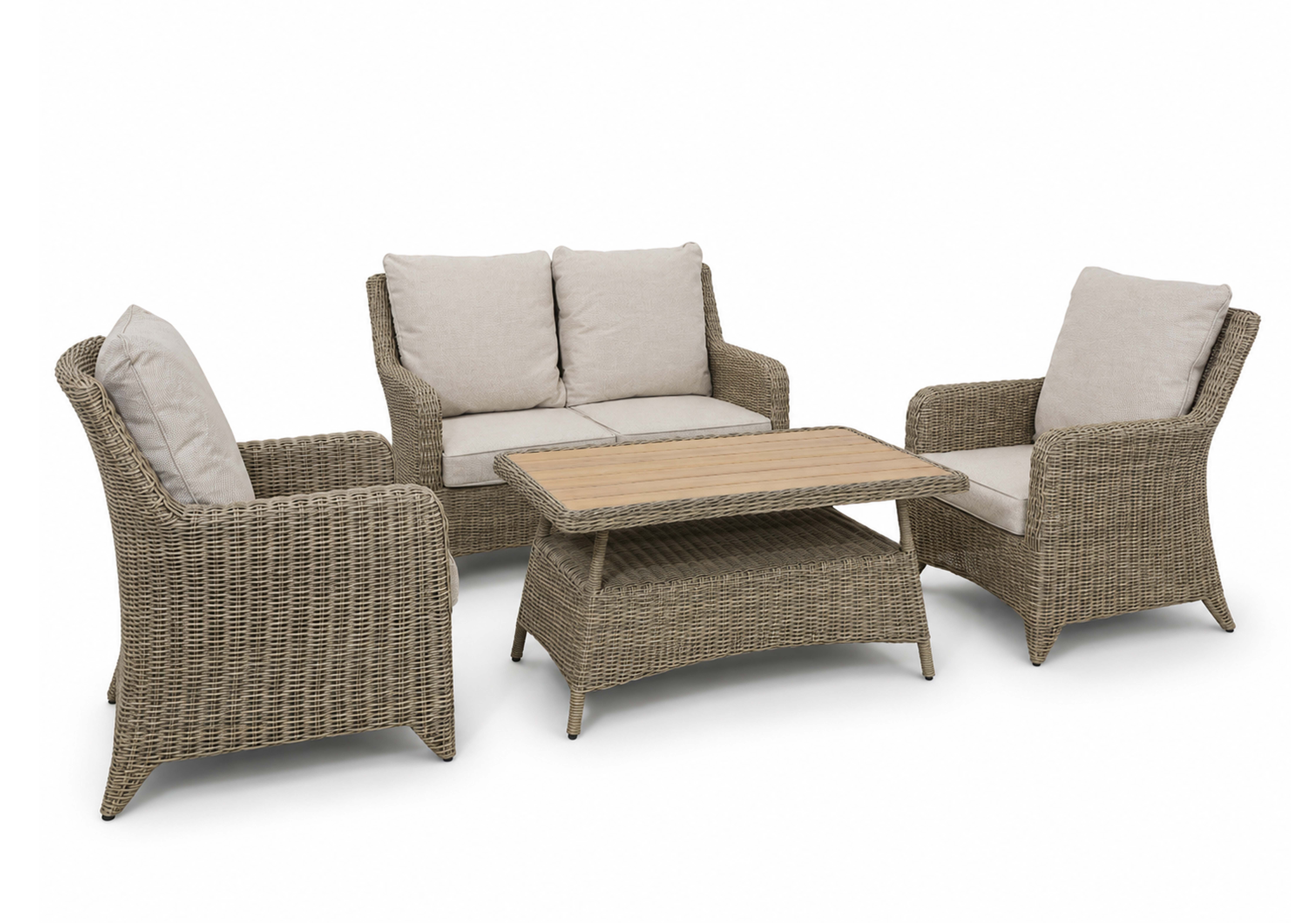 FAIRMONT 4 Seat Sofa Set With Coffee Table