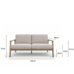 Signature Hardacre 4 Seat Sofa Set