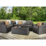 HOLLY Sofa Set in grey