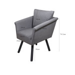 LUNA 4 seat dining set