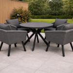 LUNA 4 seat dining set