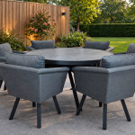 LUNA 6 seat dining set