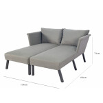 LUNA sun lounger set/daybed