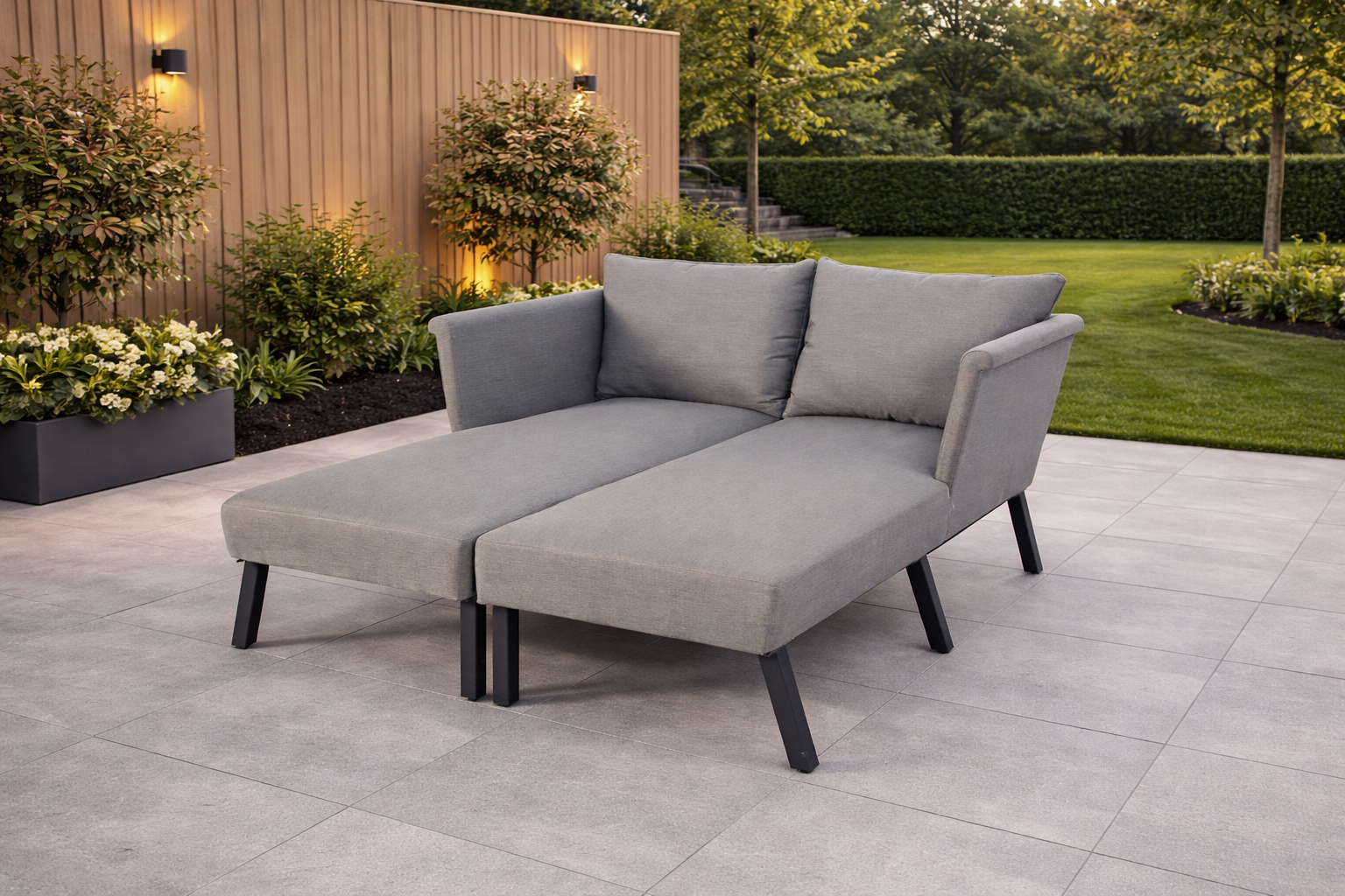 LUNA sun lounger set/daybed