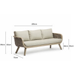 Signature Monroe  3 Seat Sofa Set