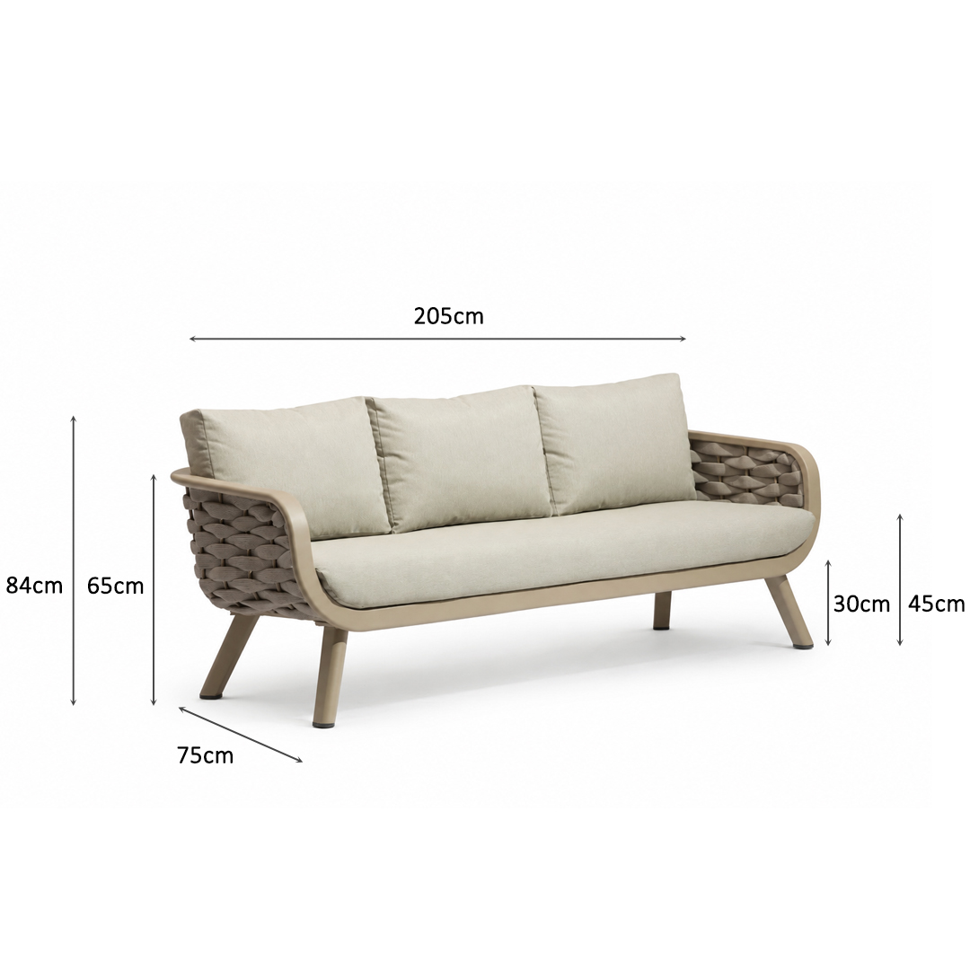 Signature Monroe  3 Seat Sofa Set