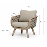 Signature Monroe  3 Seat Sofa Set