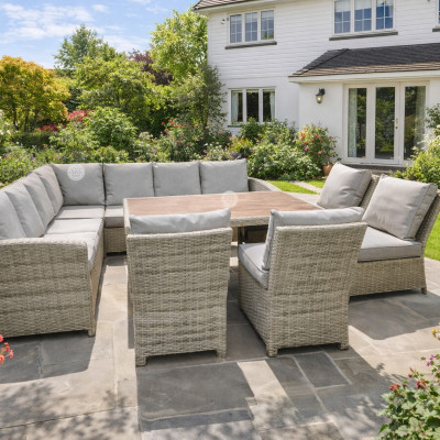 NORTHWOOD Rectangular Corner With 3 Dining Chairs