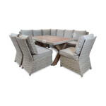 NORTHWOOD Rectangular Corner With 3 Dining Chairs