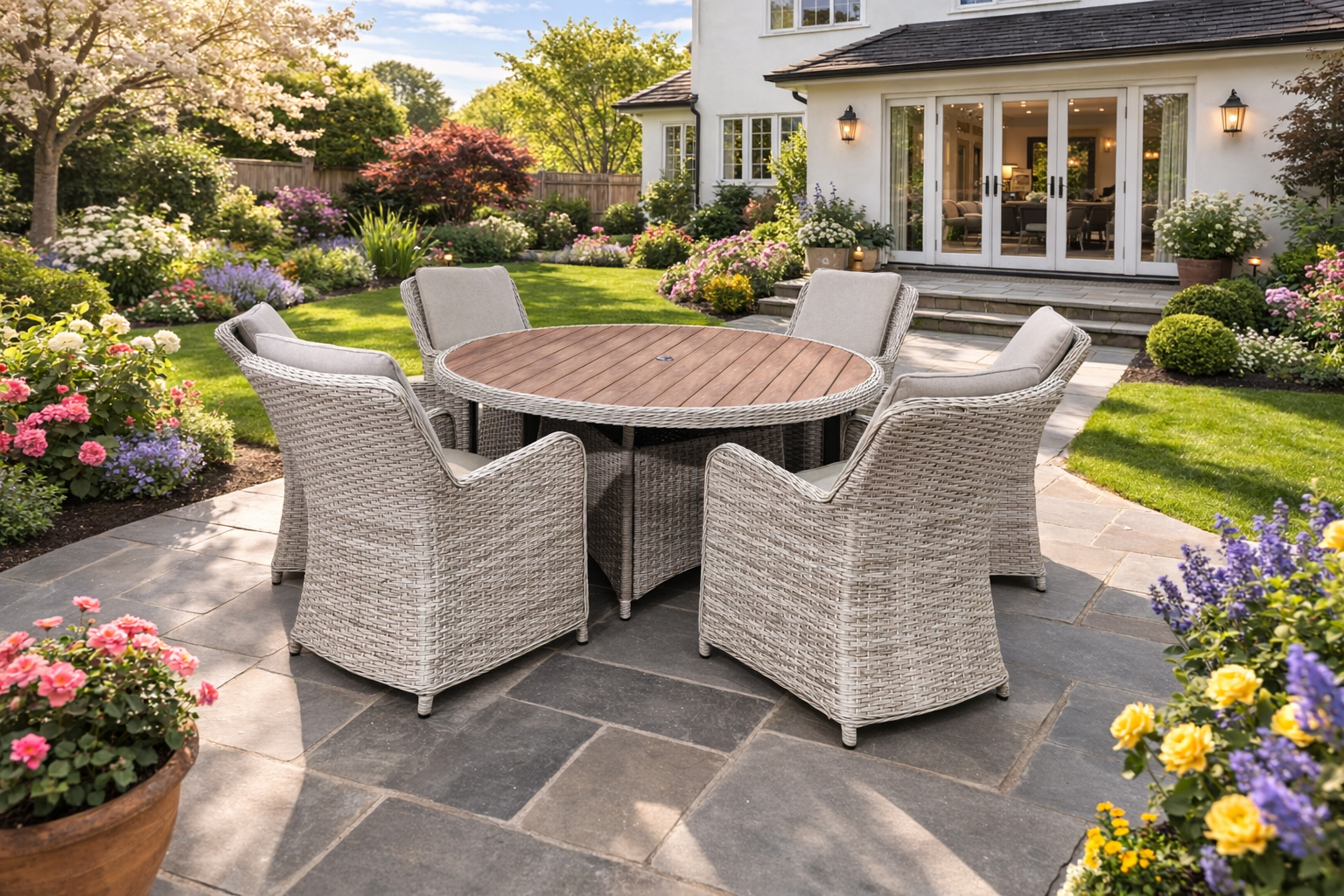 NORTHWOOD 4 Seat Dining Set
