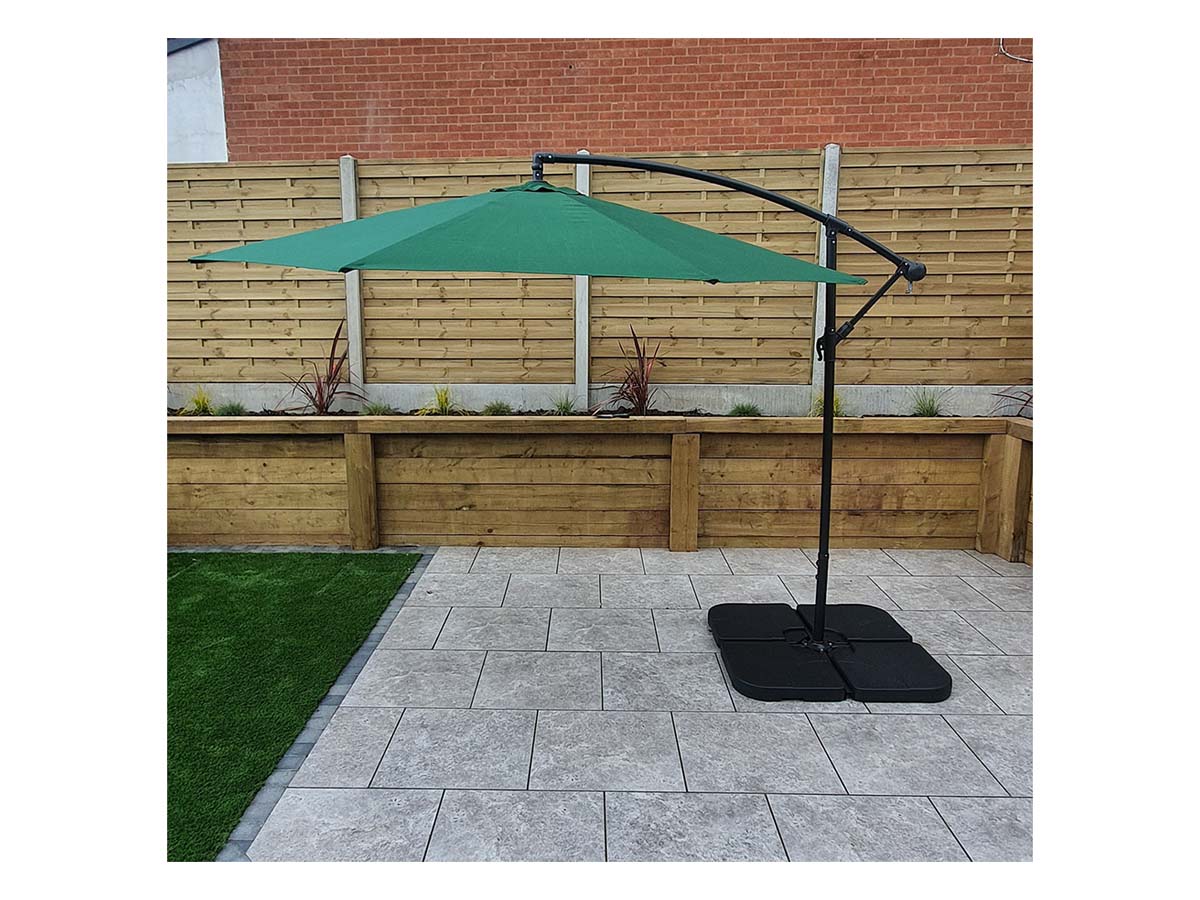 PARASOL 3m Banana Green