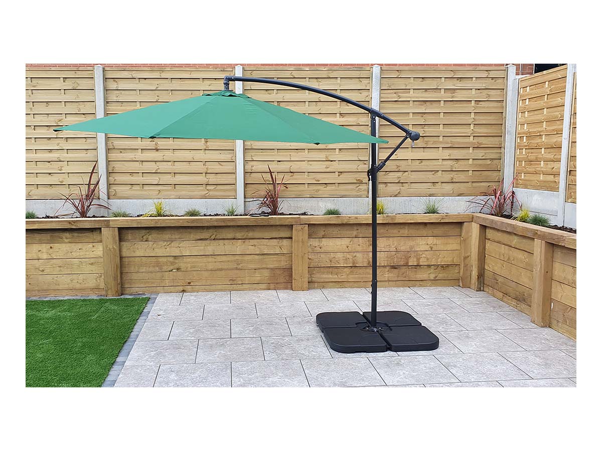 PARASOL 3m Banana Green