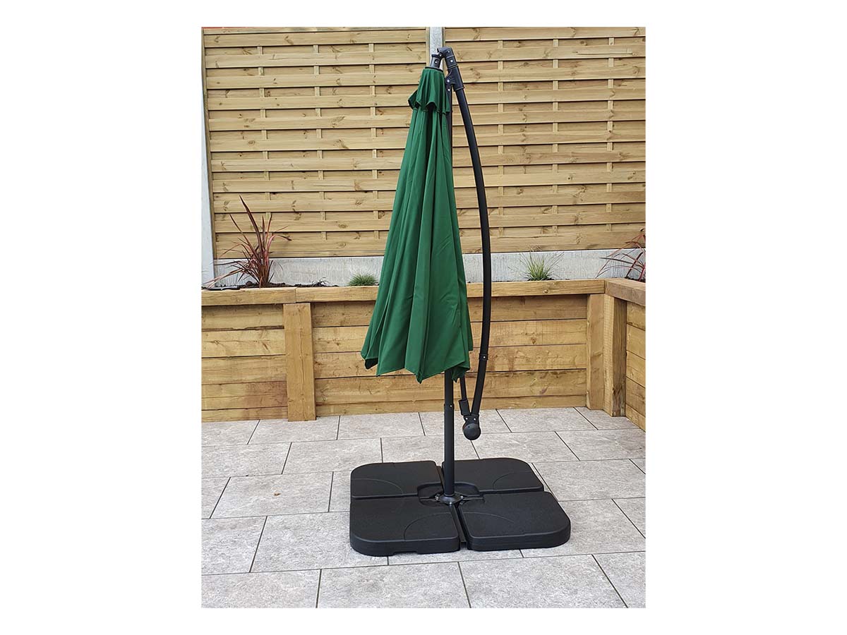 PARASOL 3m Banana Green