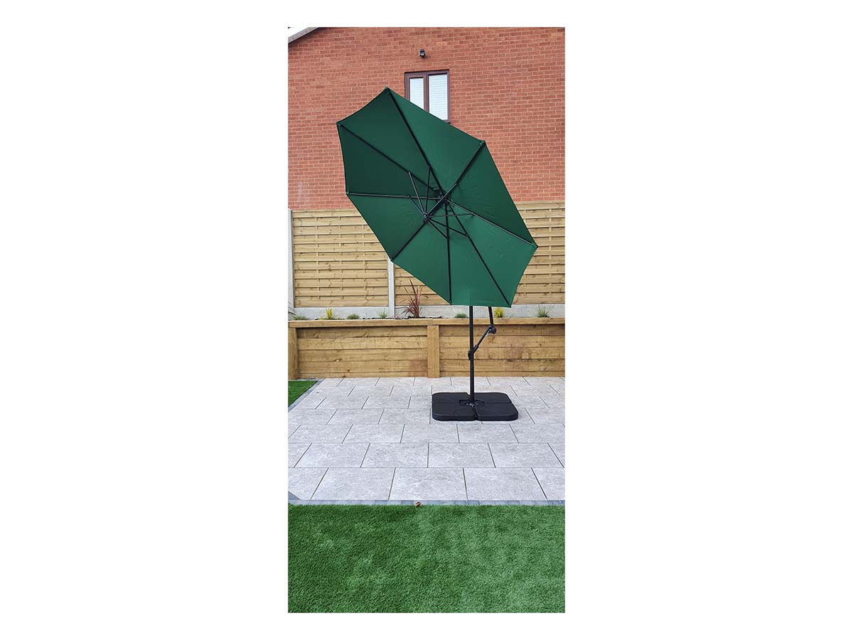 PARASOL 3m Banana Green