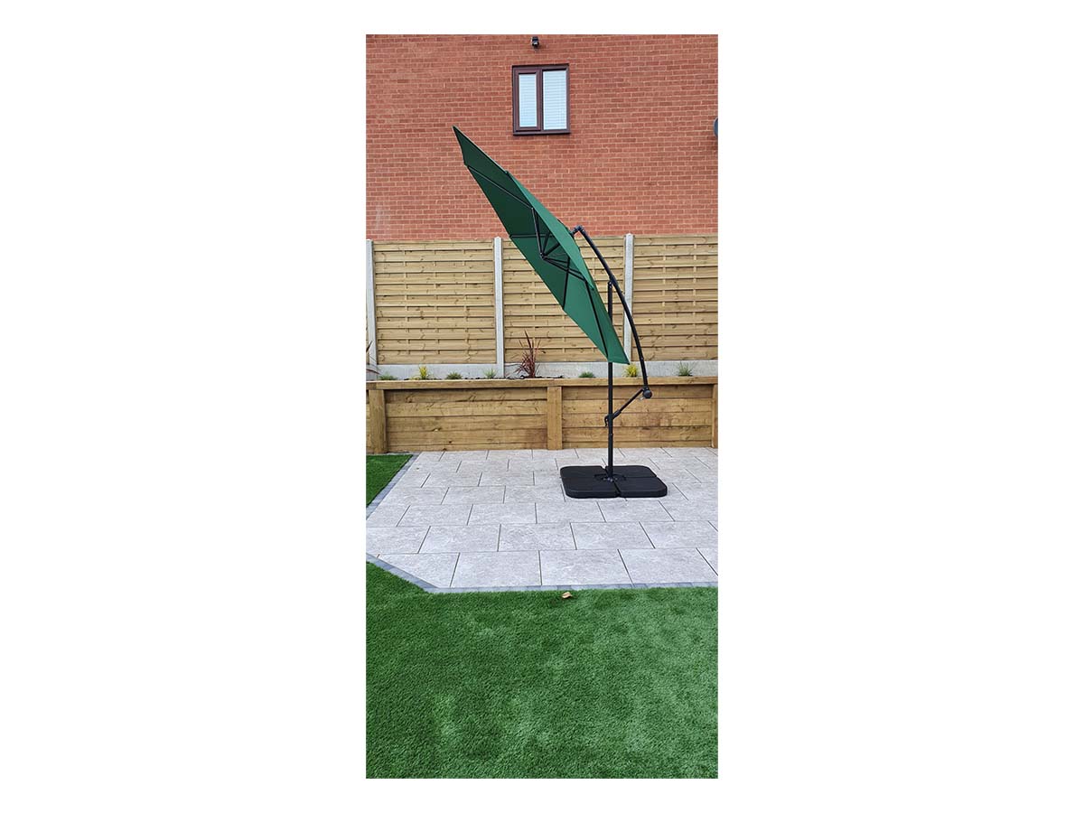 PARASOL 3m Banana Green