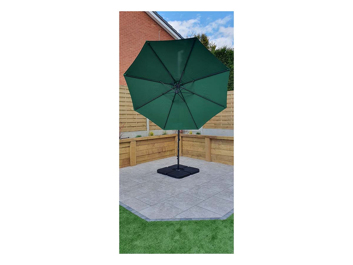 PARASOL 3m Banana Green