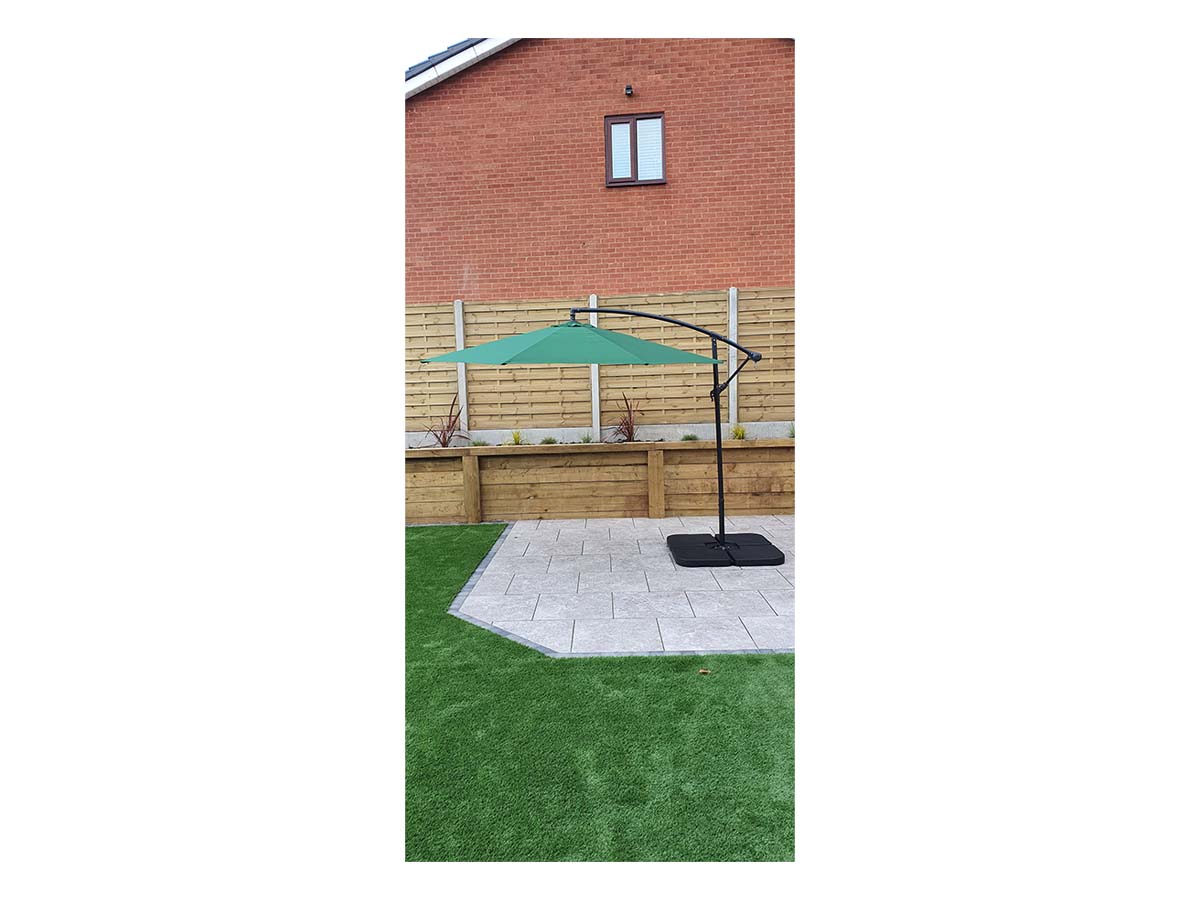 PARASOL 3m Banana Green