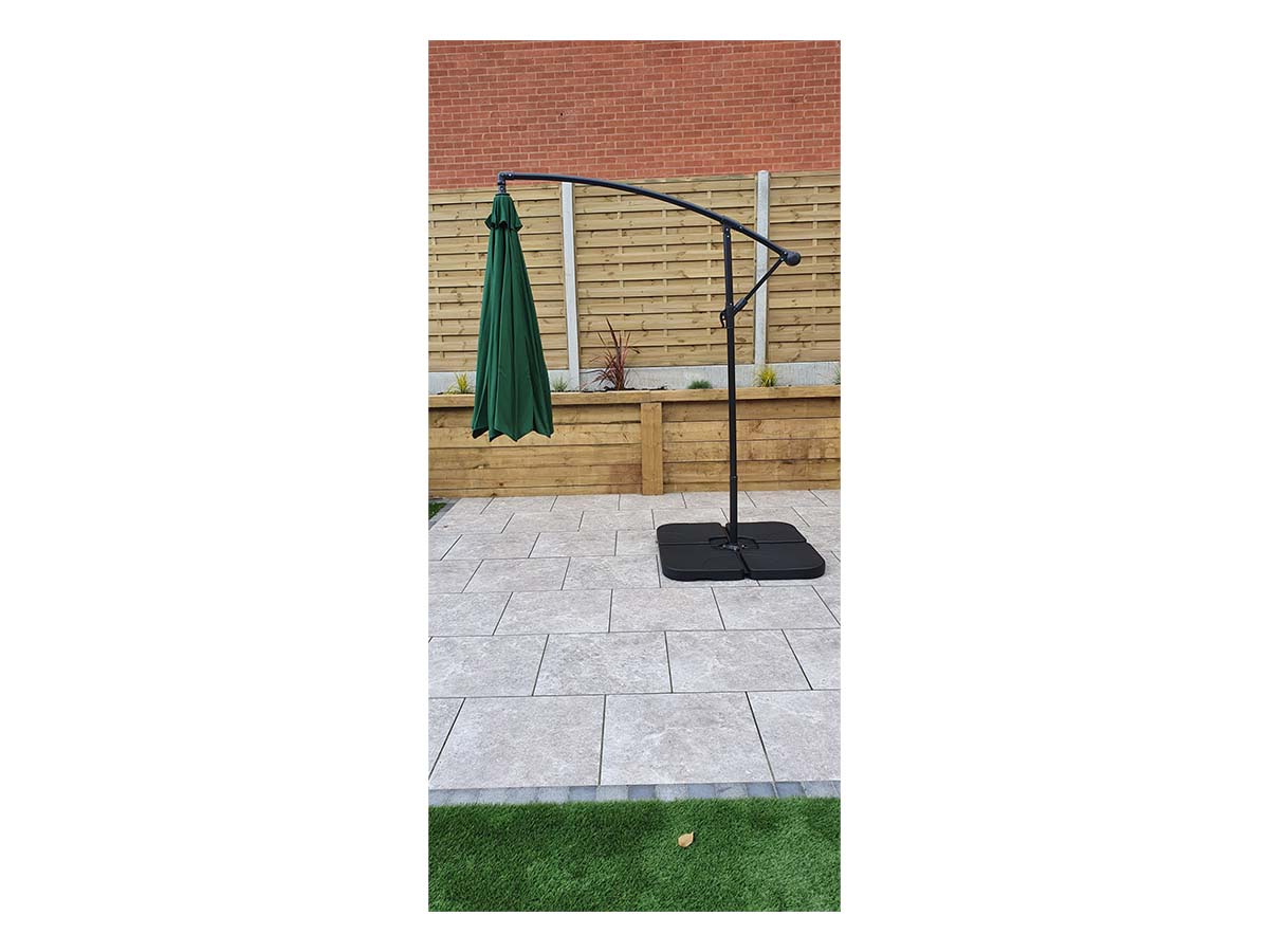 PARASOL 3m Banana Green