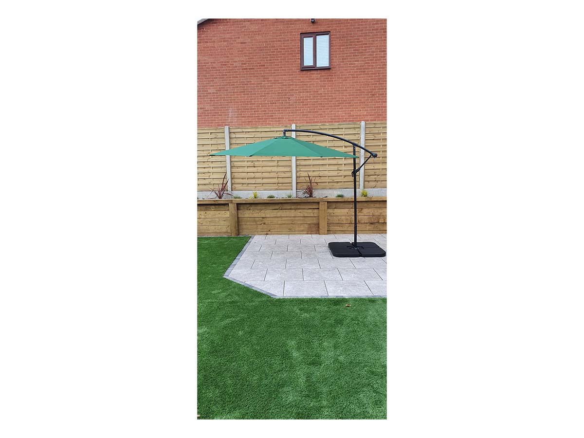 PARASOL 3m Banana Green