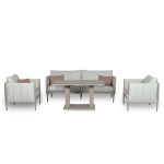 Pumpkin 4 Seat Sofa Set With GLT