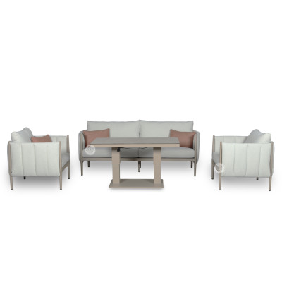 Pumpkin 4 Seat Sofa Set With GLT