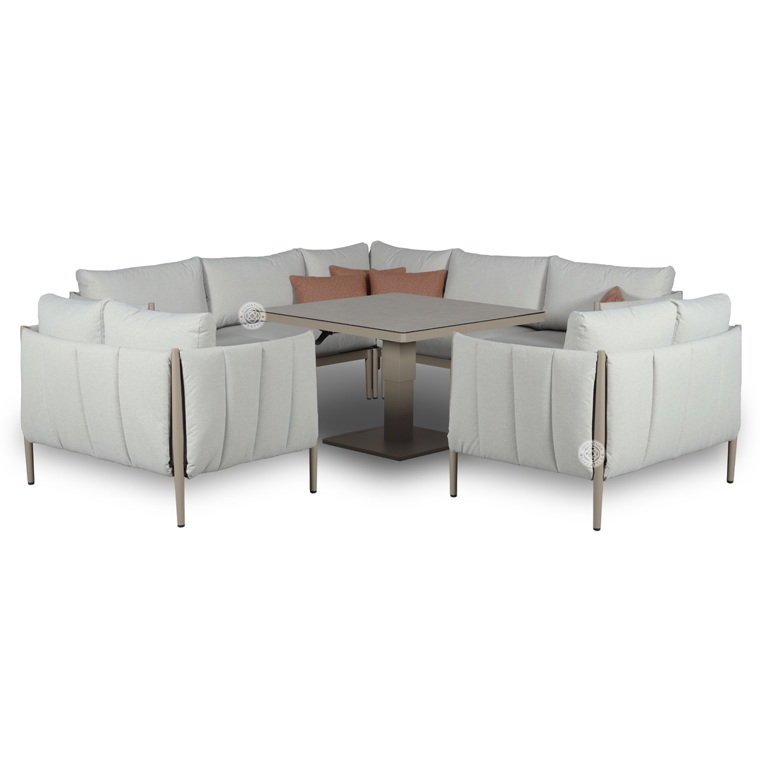PUMPKIN Corner With Loveseats & GLT