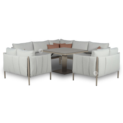 PUMPKIN Corner With Loveseats & GLT