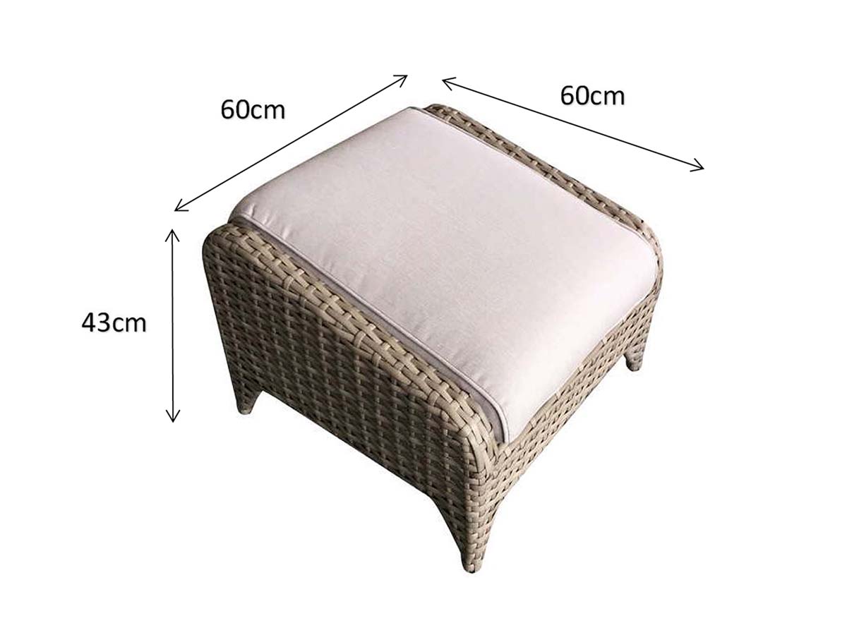 SARAH Nature Ottoman