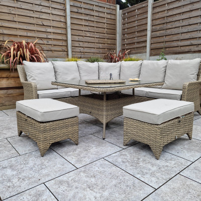 SARAH Nature corner dining with ice bucket